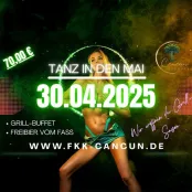 Tanz in den Mai im FKK Cancun