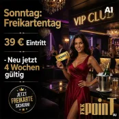 Sonntag: Freikarte inklusive im FKK Point