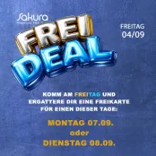 04.09.: Frei Deal im FKK Sakura