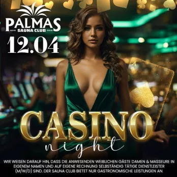 Casino Night im FKK Palmas