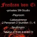 Freifrau von Ei - nur fuer +Club Mitglieder