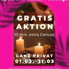 Spezielle Massage - nur fuer +Club Mitglieder